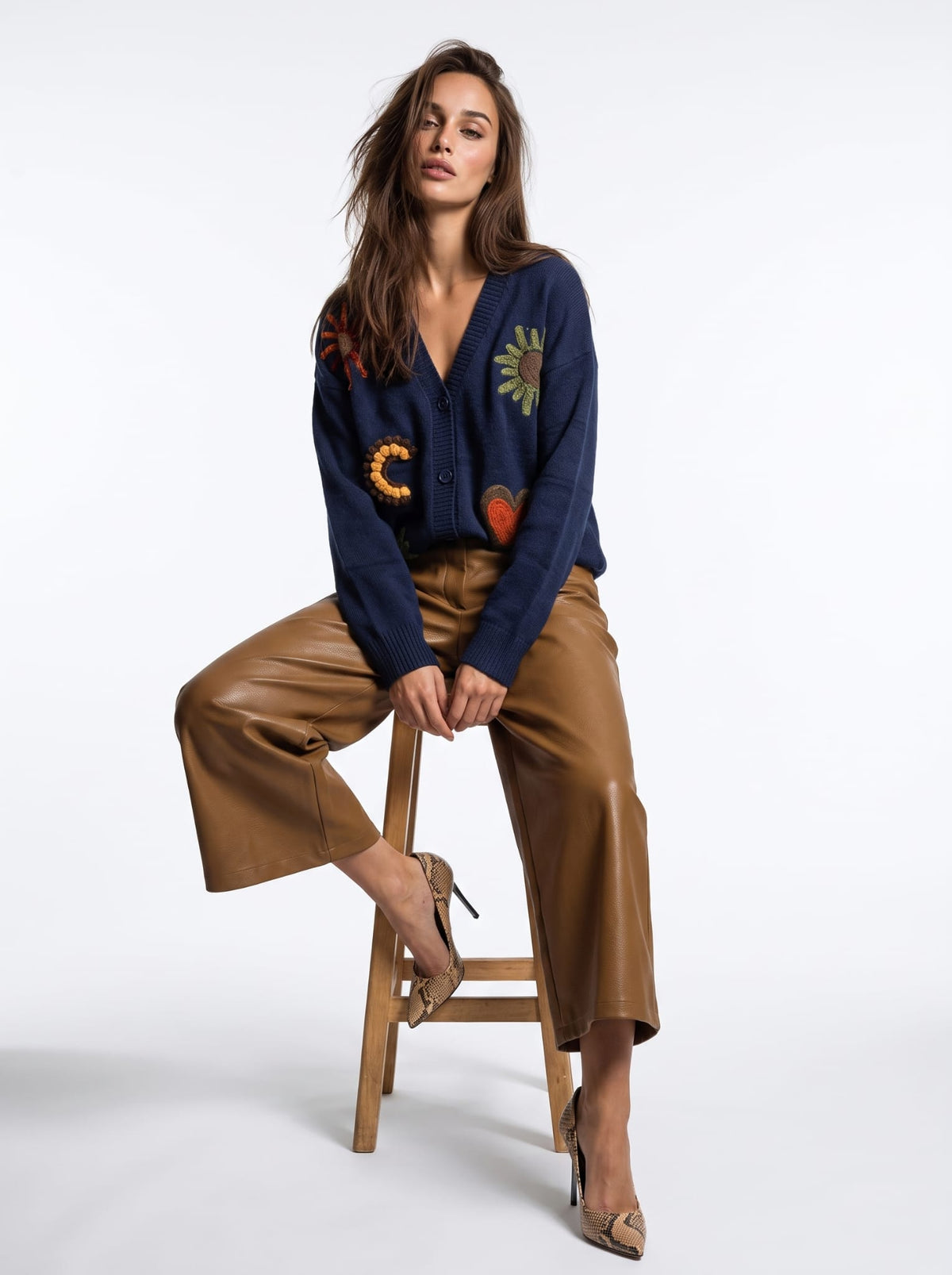 Cardigan Olympe - Blu Cardigan donna