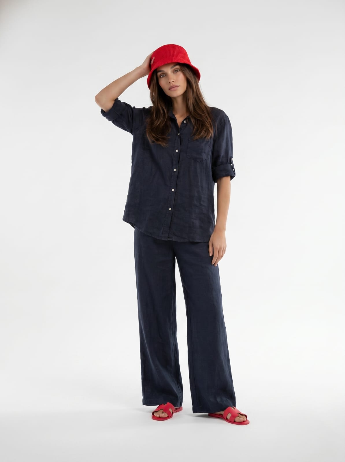 Coordinato Malaga - Blu donna