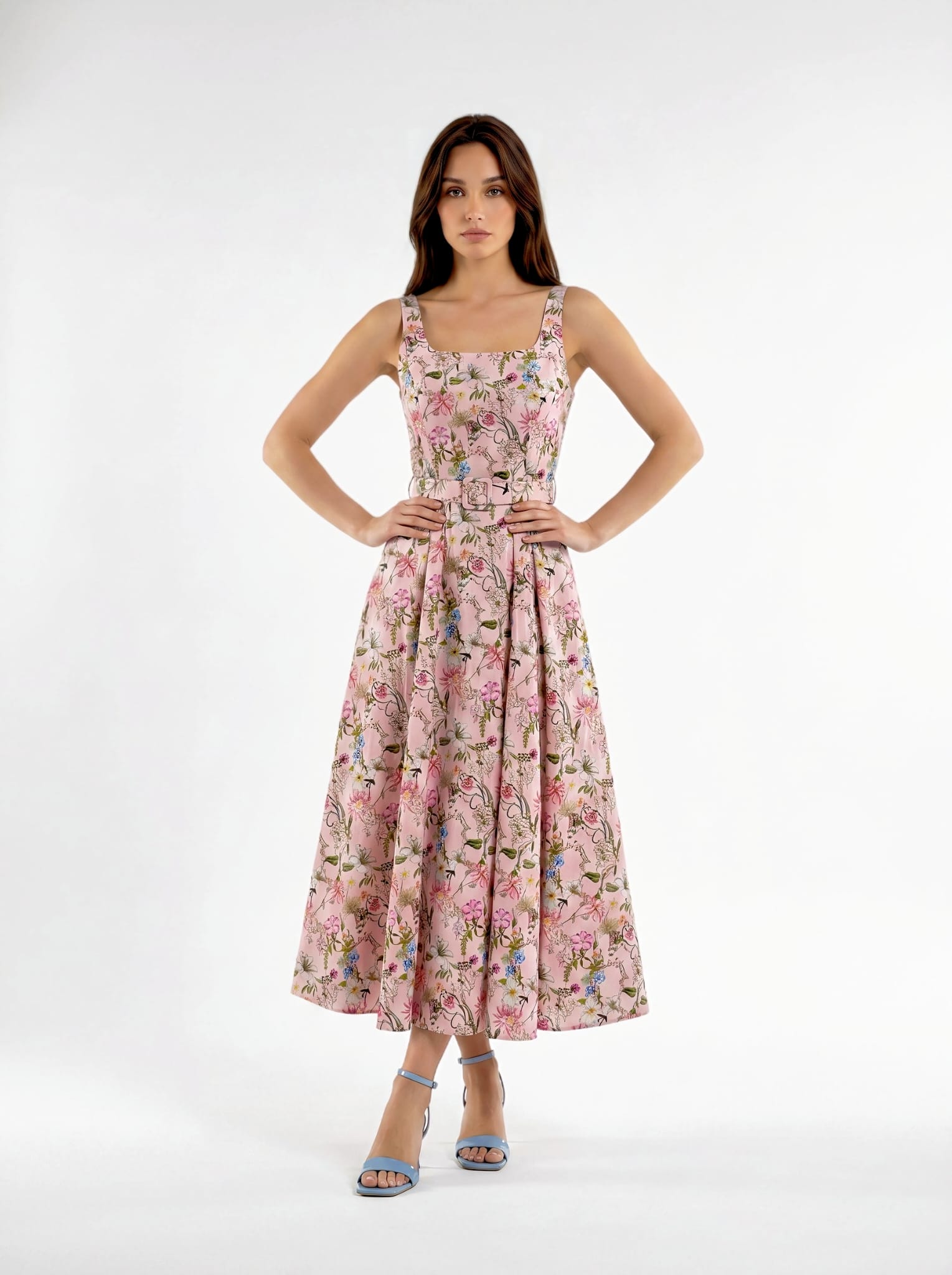 Abito Sakura - Rosa floreale donna