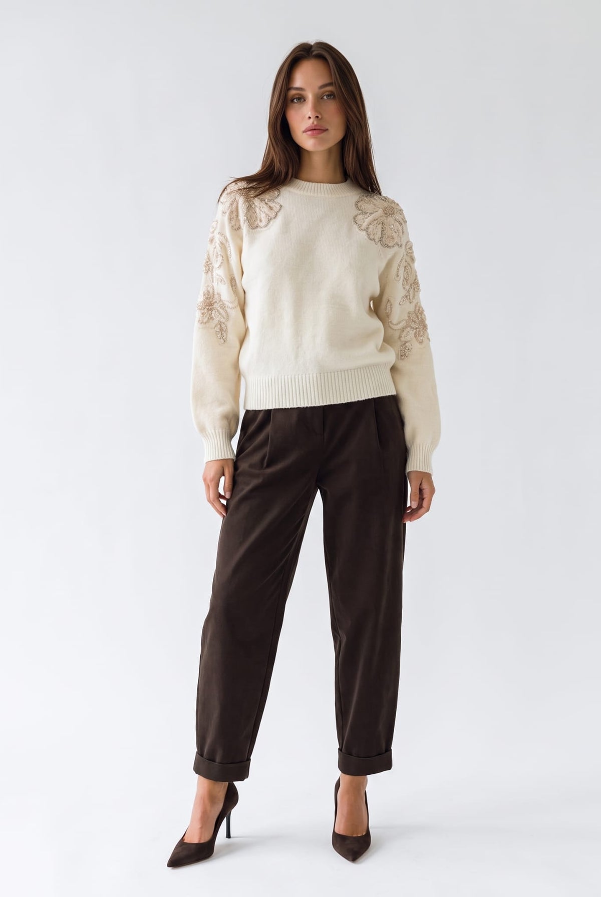 Pullover Cléophée - Panna Maglia donna