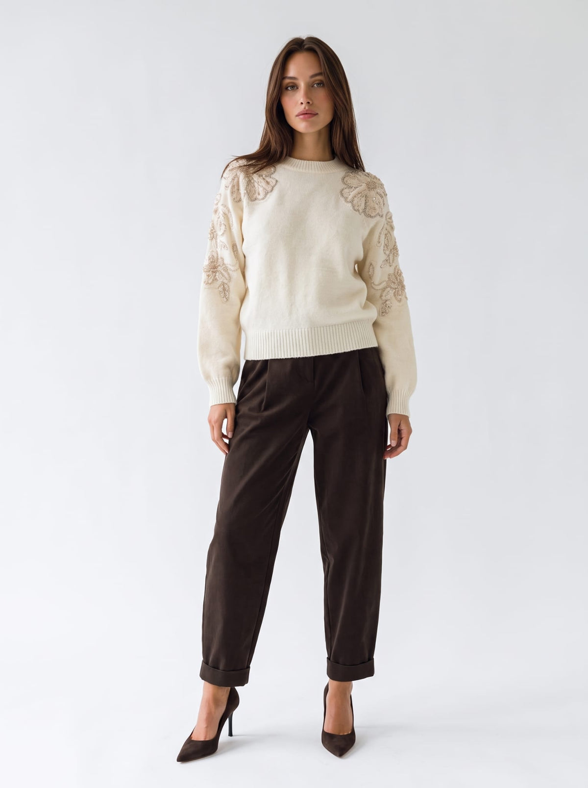 Pullover Cléophée - Panna Maglia donna