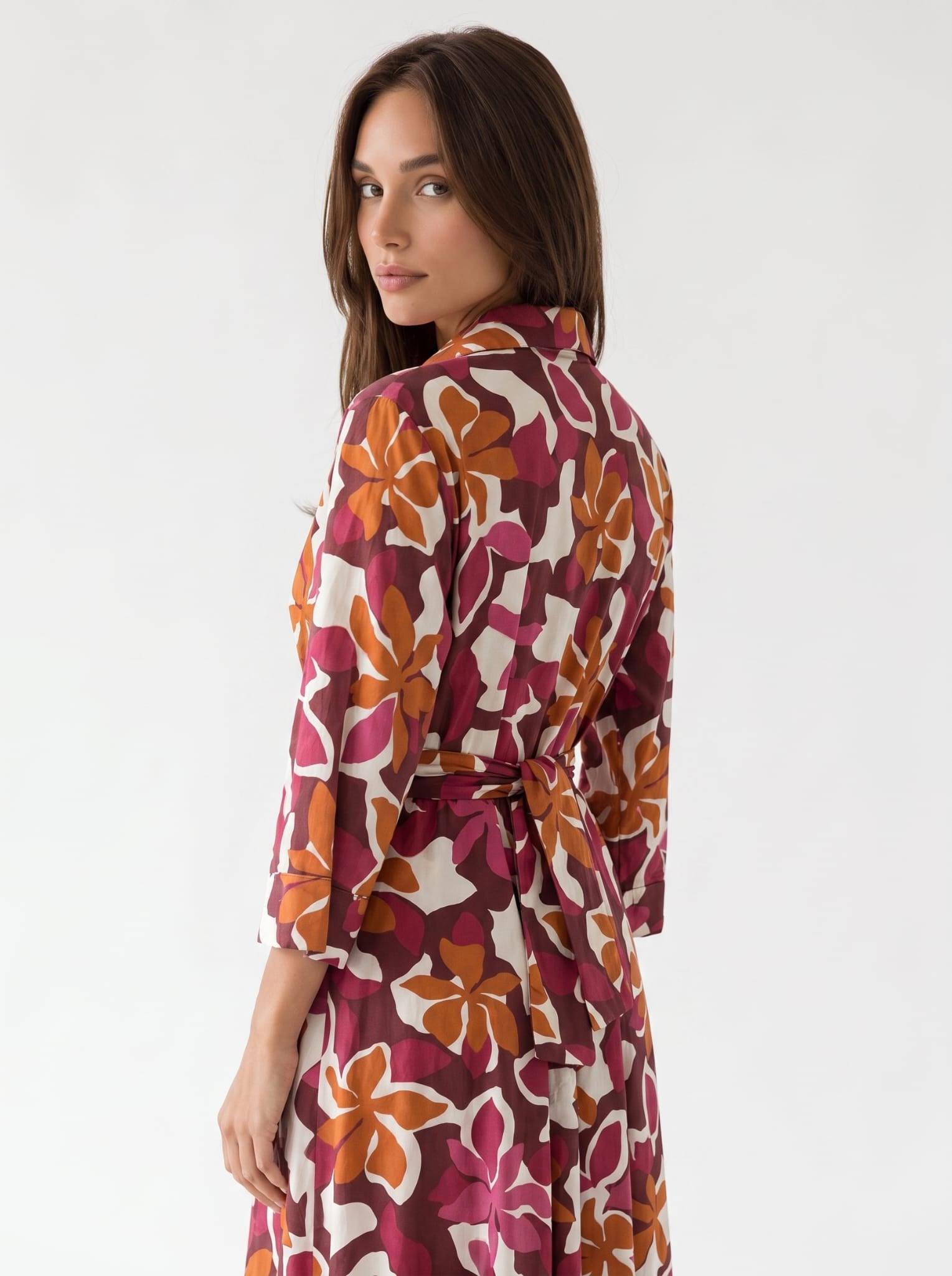 Abito Lyra - Bordeaux Multicolor Abito donna