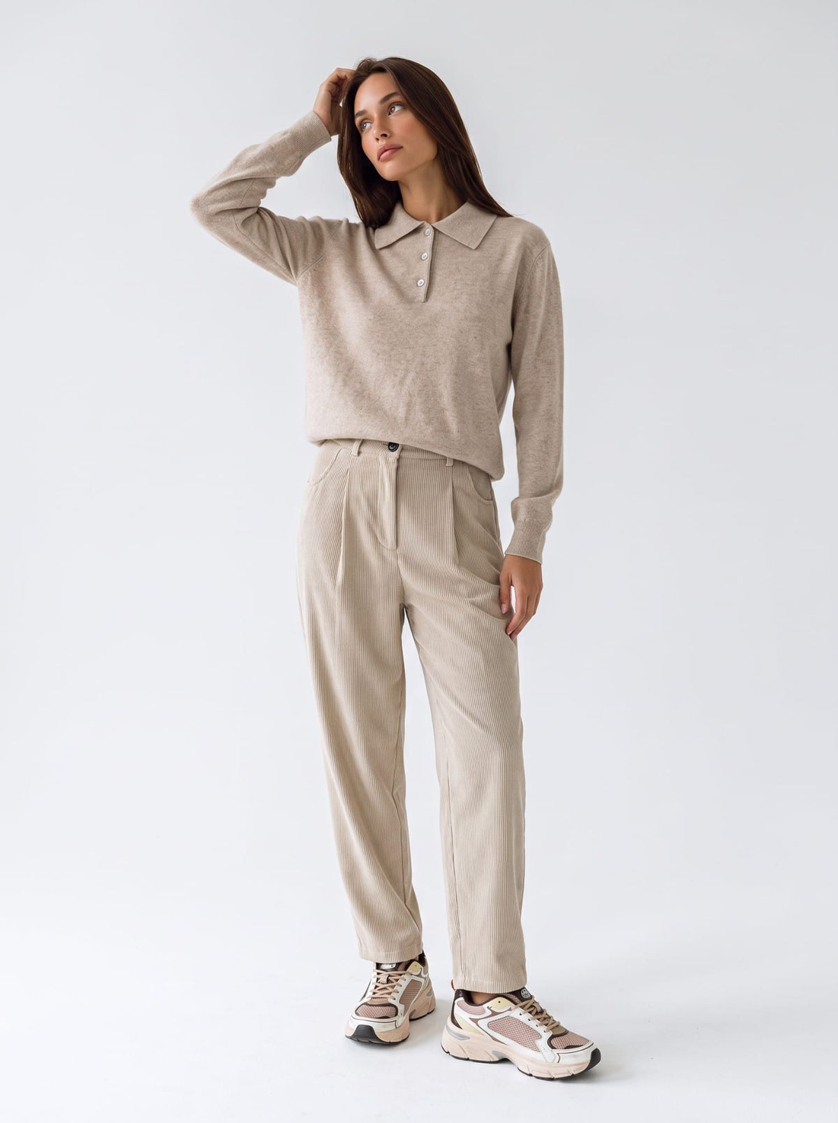 Pantalone Xanthe – Burro Pantalone donna
