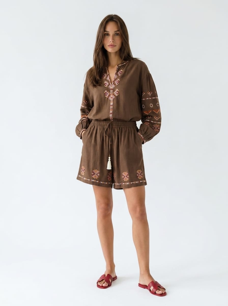 Coordinato Talitha - Marrone donna