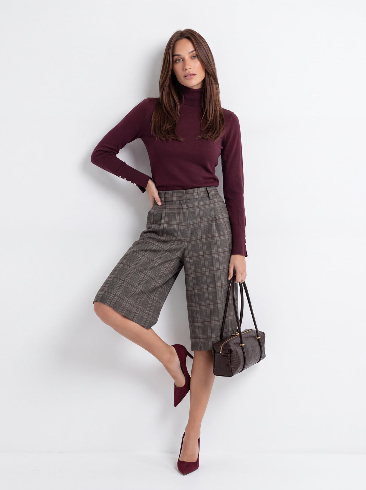 Dolcevita Léandre – Bordeaux Maglia donna