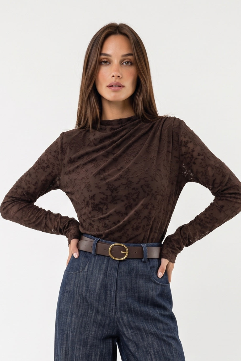 T-Shirt Mireille – Cioccolato T-Shirt donna