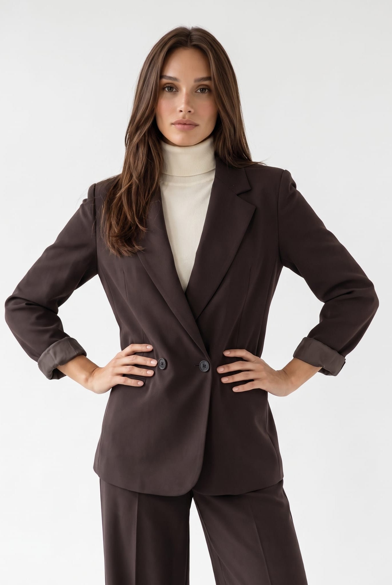 Tailleur Giselle - Marrone Tailleur donna