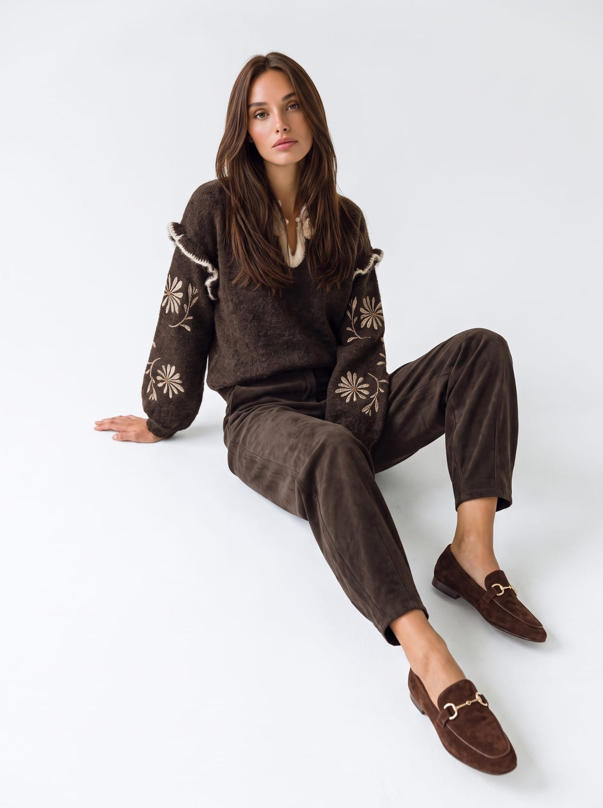 Pullover Amanda - Marrone Maglia donna