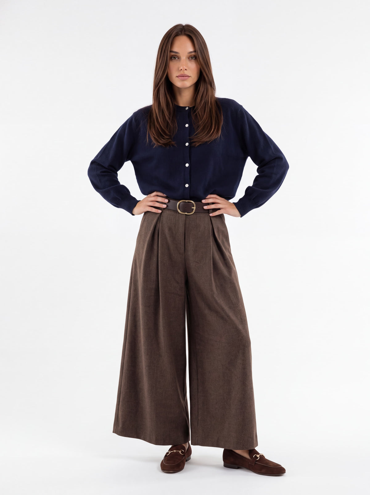 Pantagonna Isadora – Marrone Mélange donna