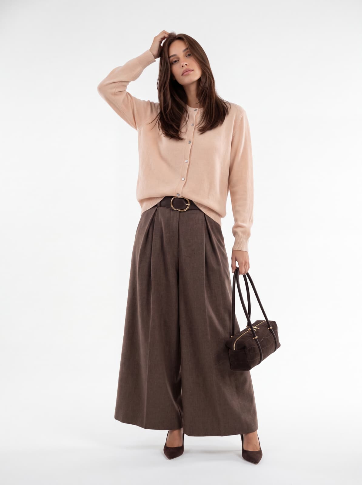 Pantagonna Isadora – Marrone Mélange donna