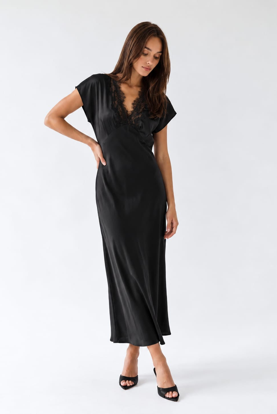 Abito Elsa - Nero Abito donna