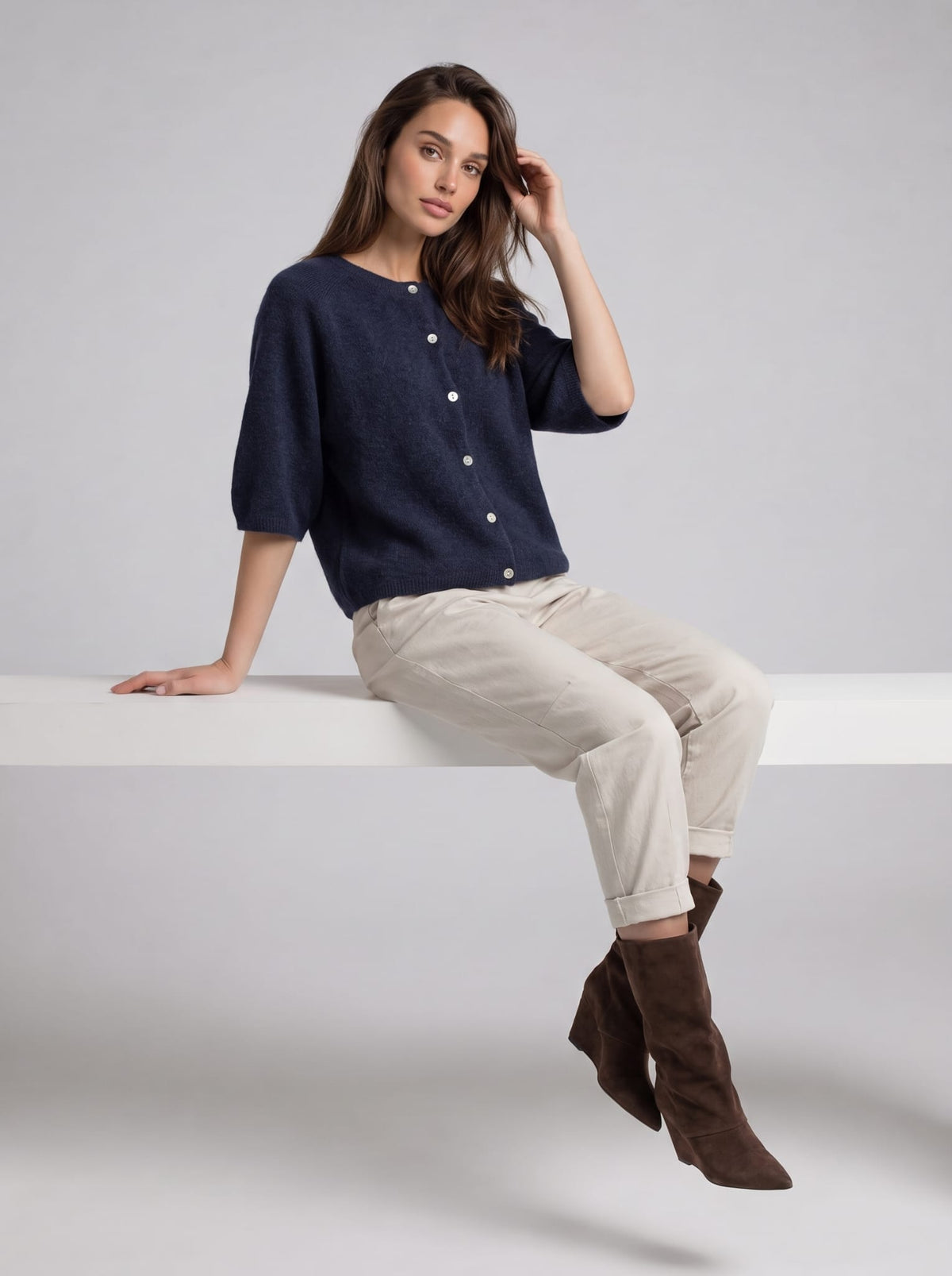 Cardigan Evania – Blu Cardigan donna