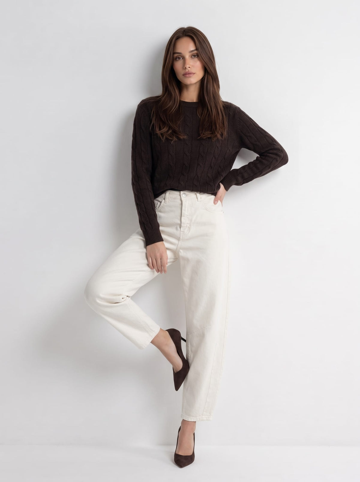 Pullover Sidonie – Marrone Maglia donna