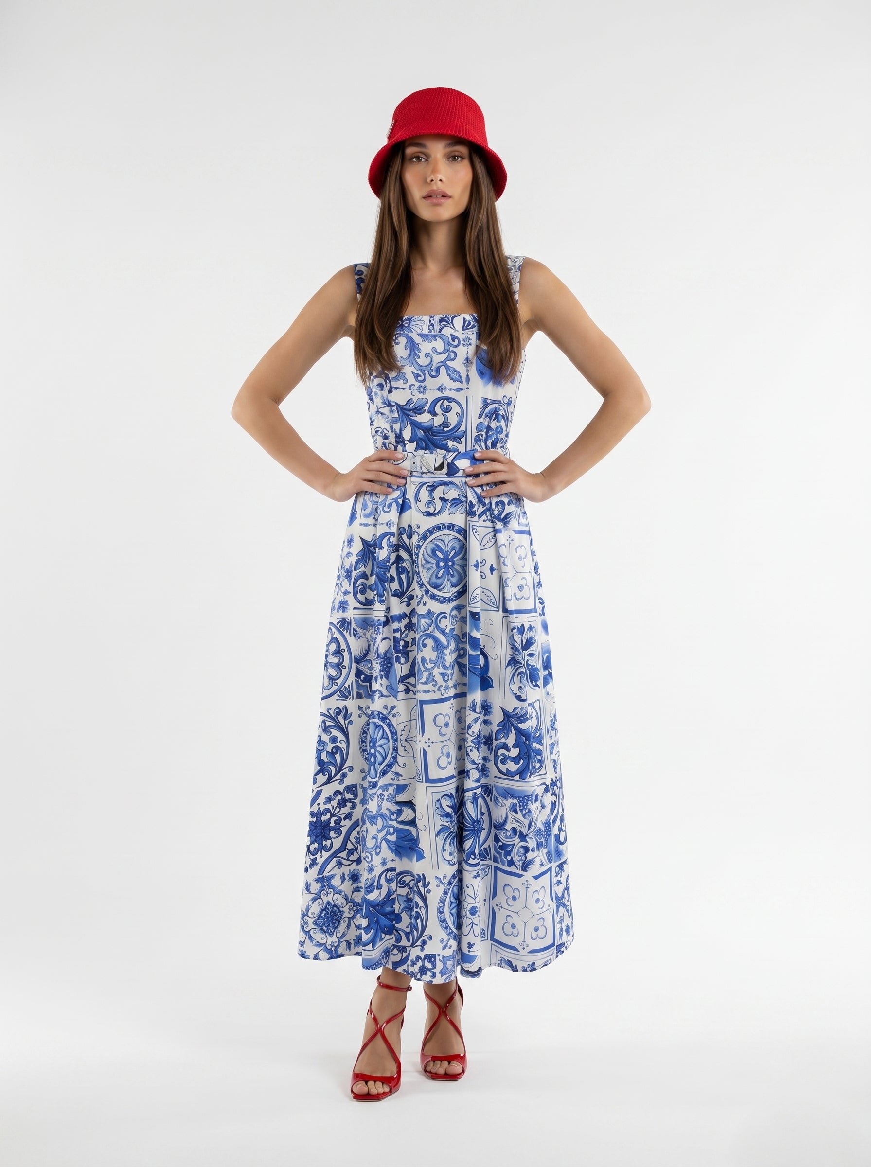 Abito Sakura - Amalfi Blu donna