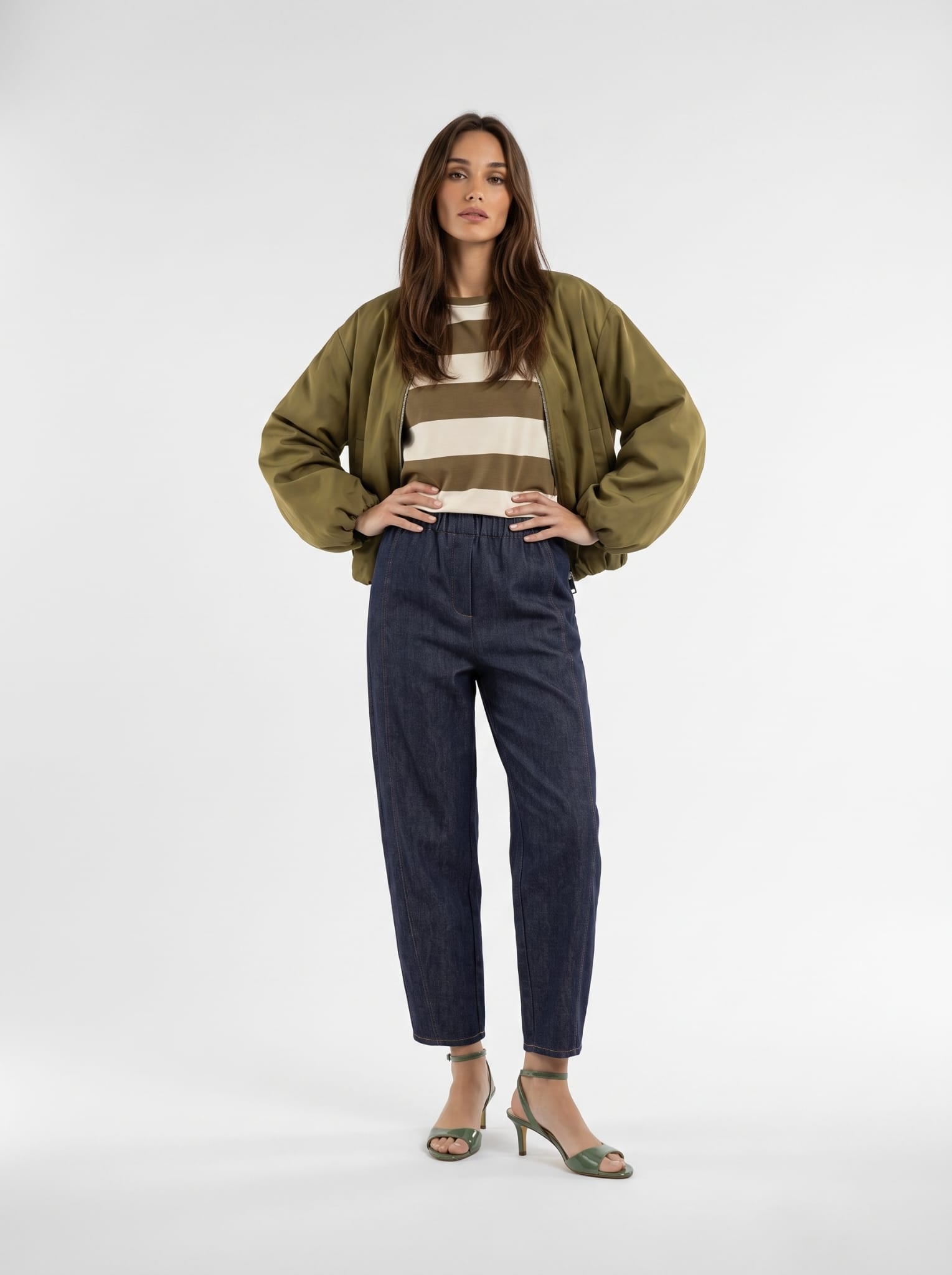 Bomber Isolde - Verde Oliva Capispalla donna