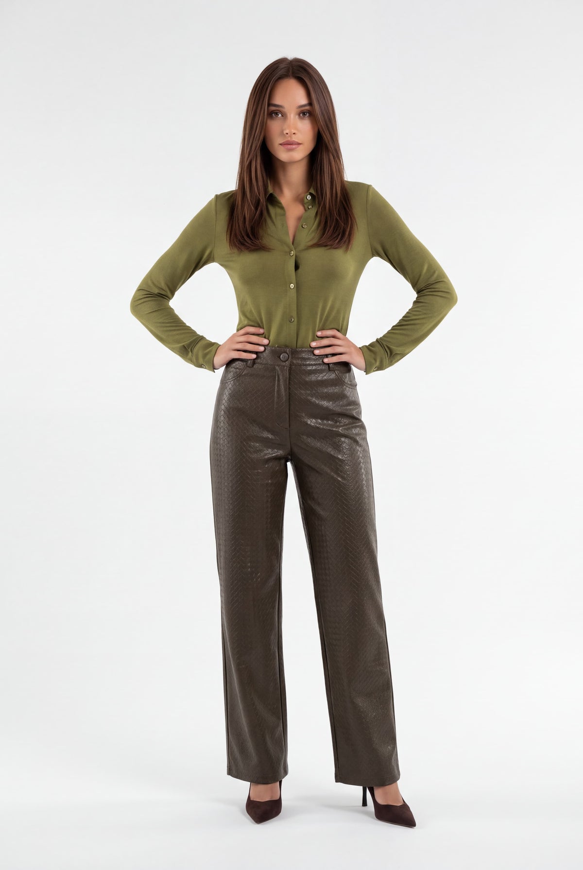 Pantalone Odalys – Verde Pantalone donna