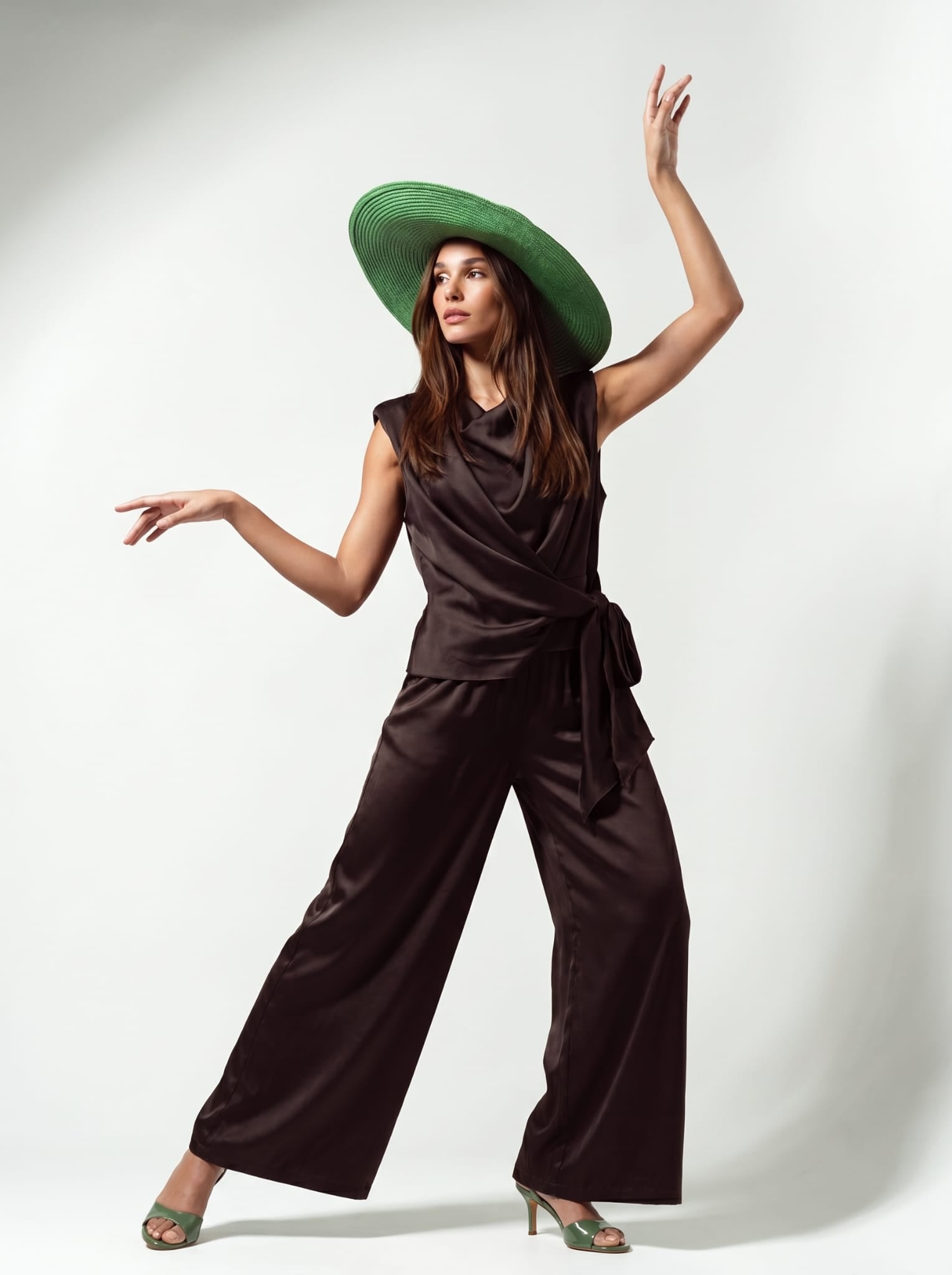 Coordinato Nerissa - Marrone donna