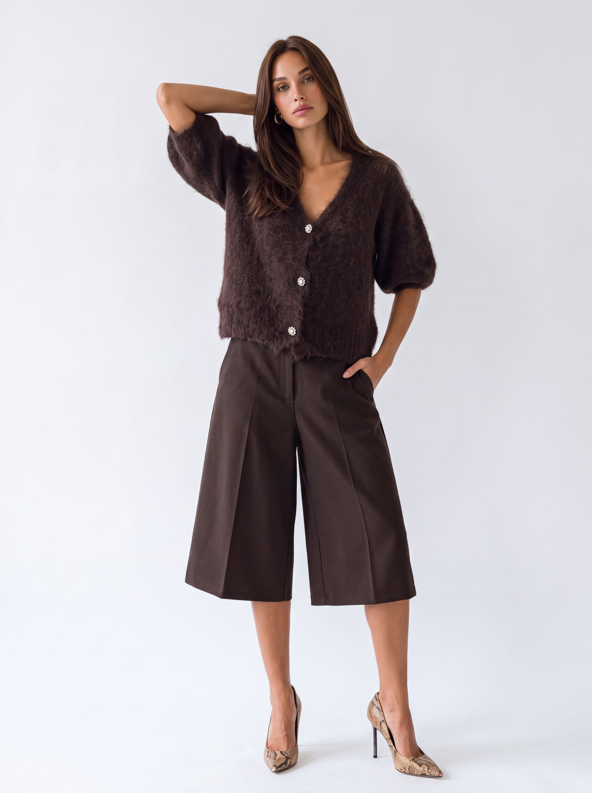 Bermuda Céleste – Testa di moro Pantalone donna