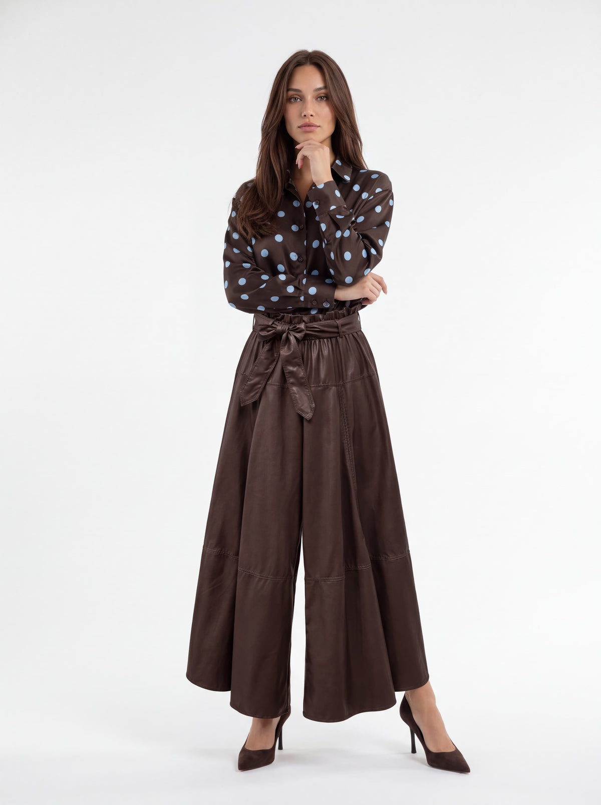 Camicia Eulalie – Marrone Camicia donna