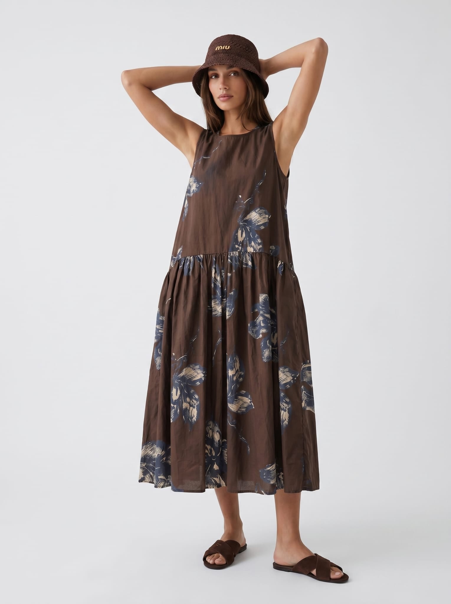Abito Rosy - Marrone donna