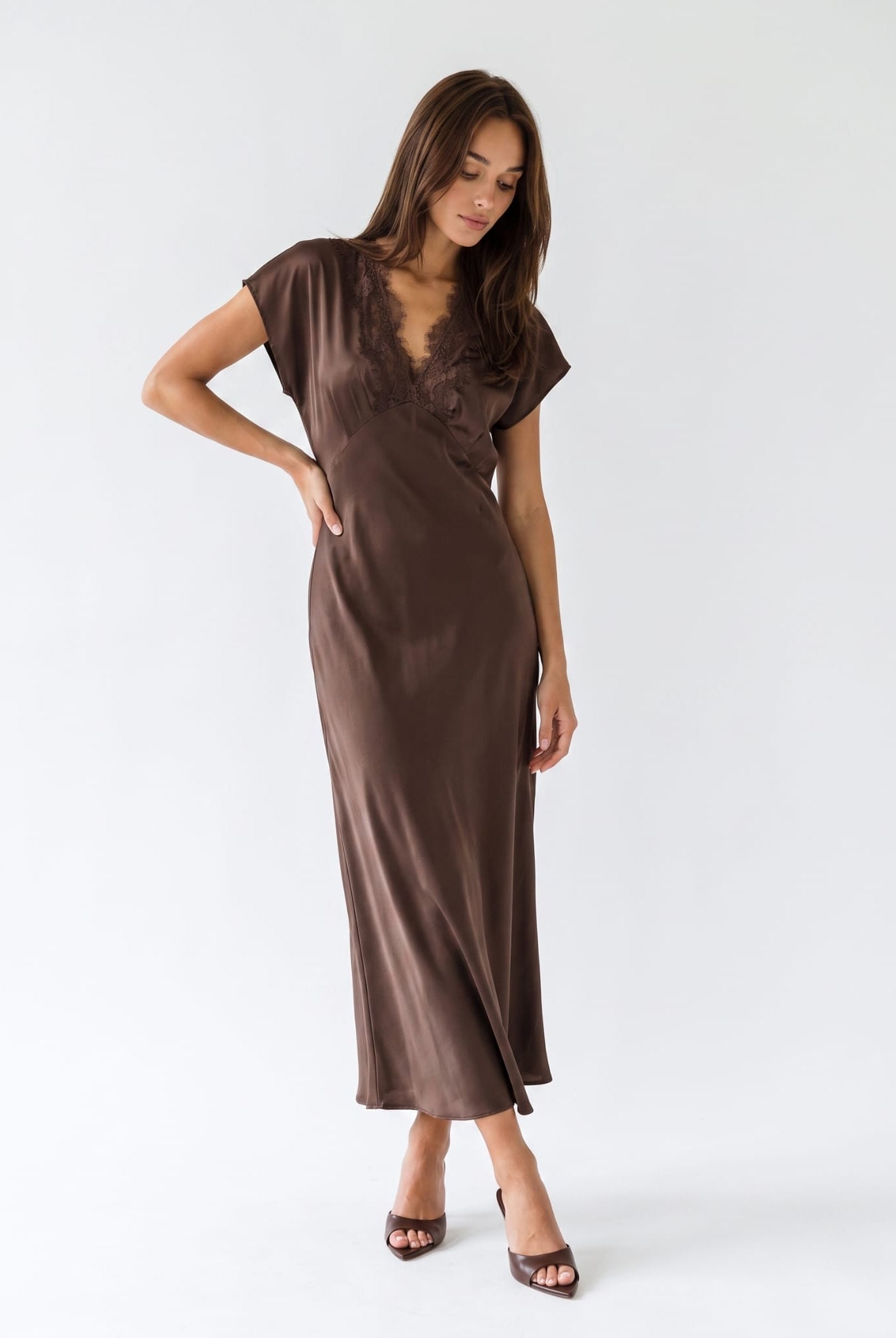 Abito Elsa - Marrone Abito donna