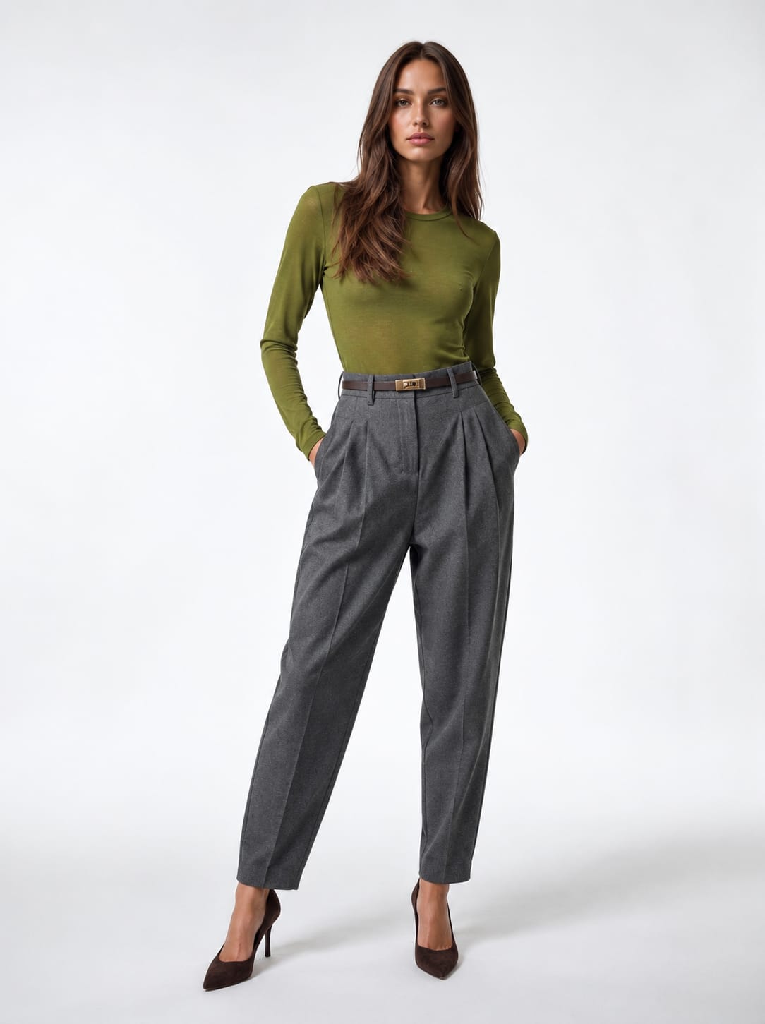 Maglia Serilda – Verde Oliva T-Shirt donna
