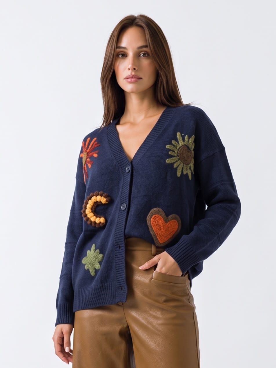 Cardigan Olympe - Blu Cardigan donna