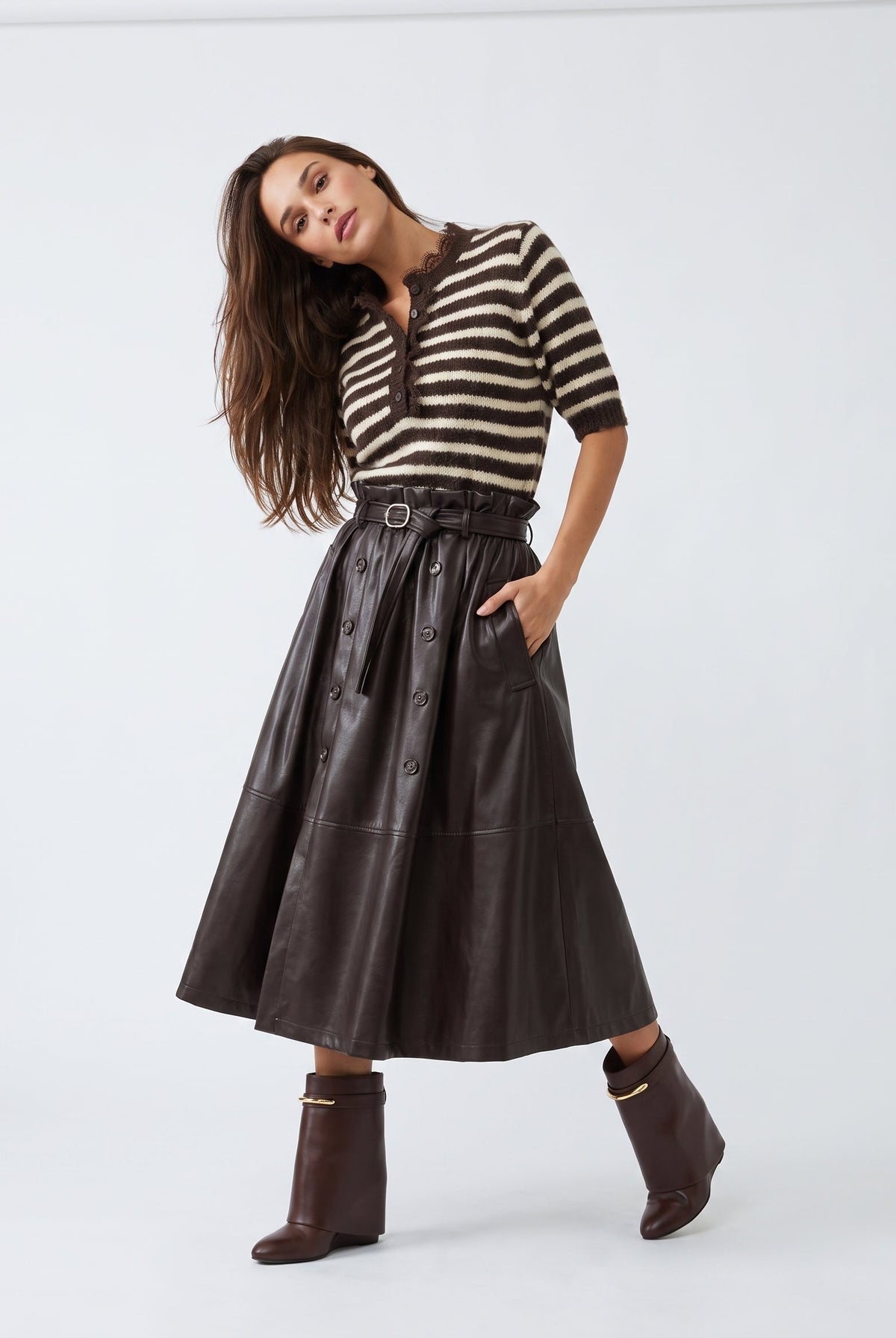 Pull Brina - Marrone Maglia donna