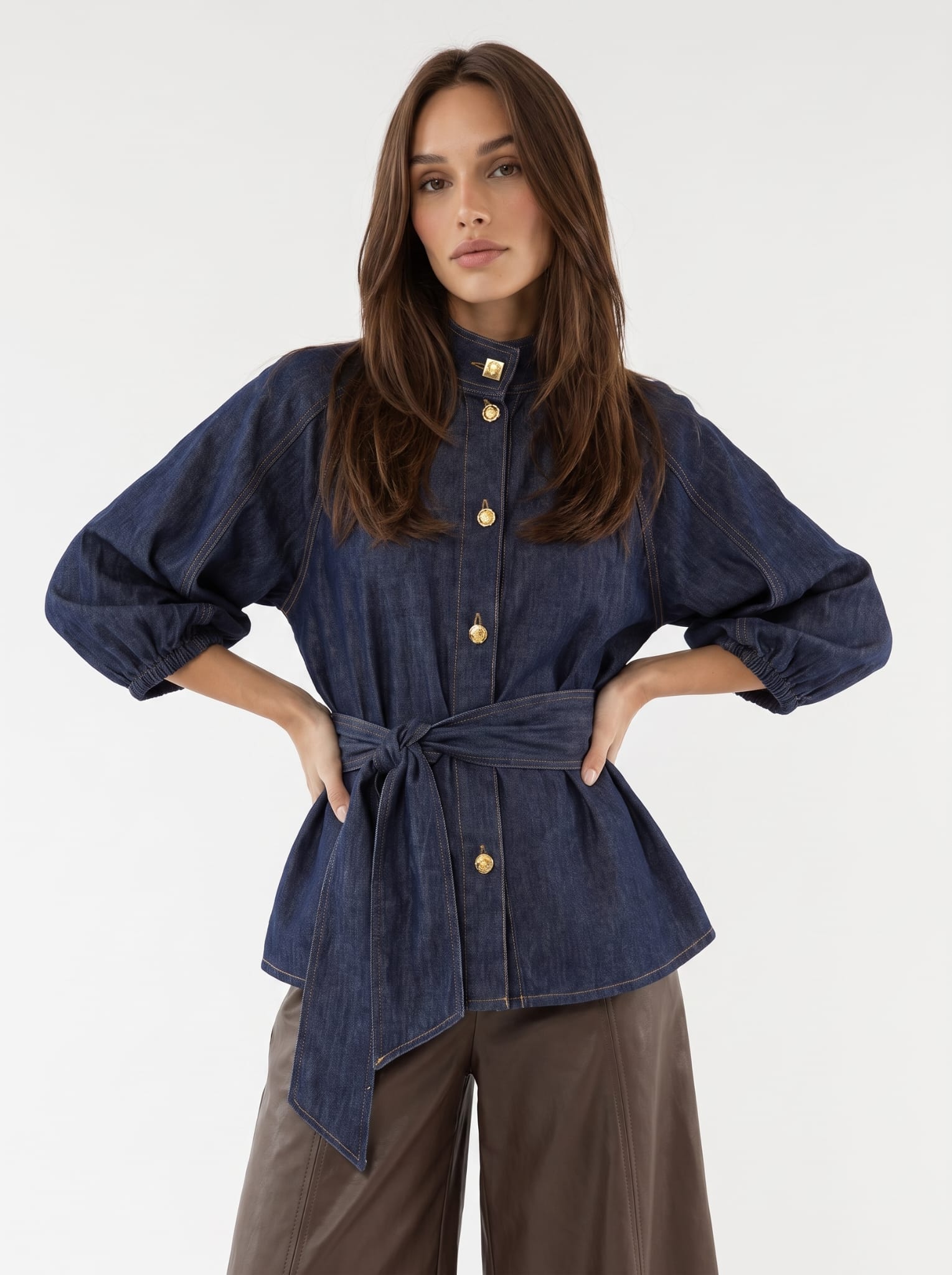 Camicia Isabeau - Denim Blu Camicia donna