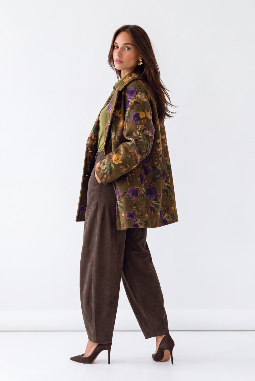 Cappotto Maïwenn – Verde Oliva Capispalla donna