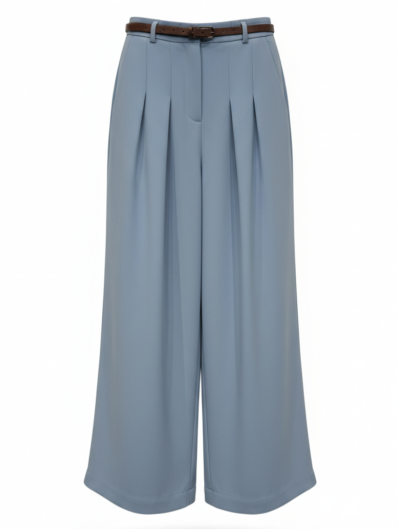Pantalone Aurora - Azzurro Polvere donna