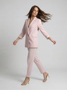 Pantalone Sofia – Rosa cipria donna