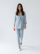 Blazer Sofia – Celeste donna