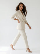 Pantalone Sofia – Burro donna