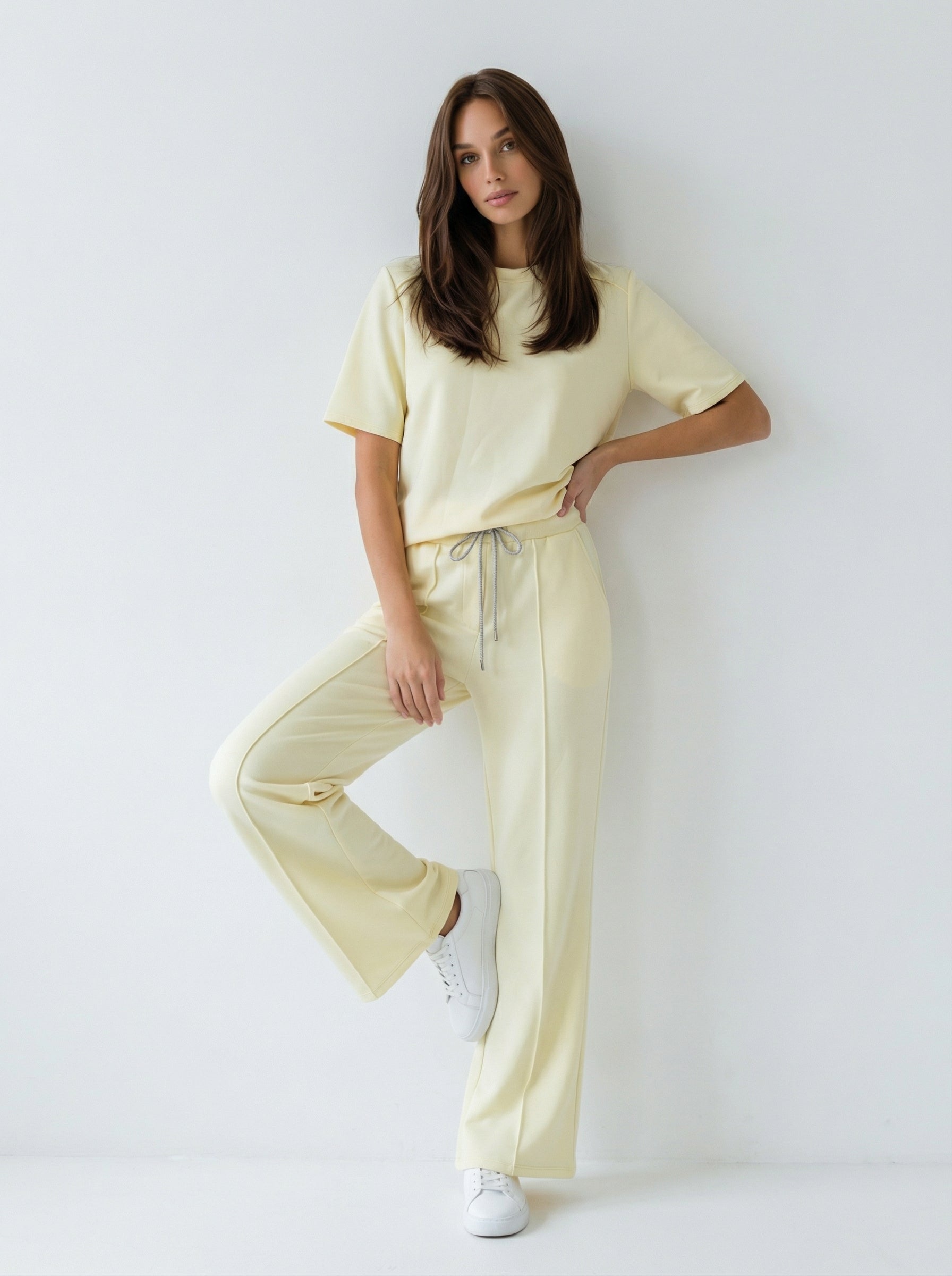 T-shirt Isabella Comfort – Giallo donna