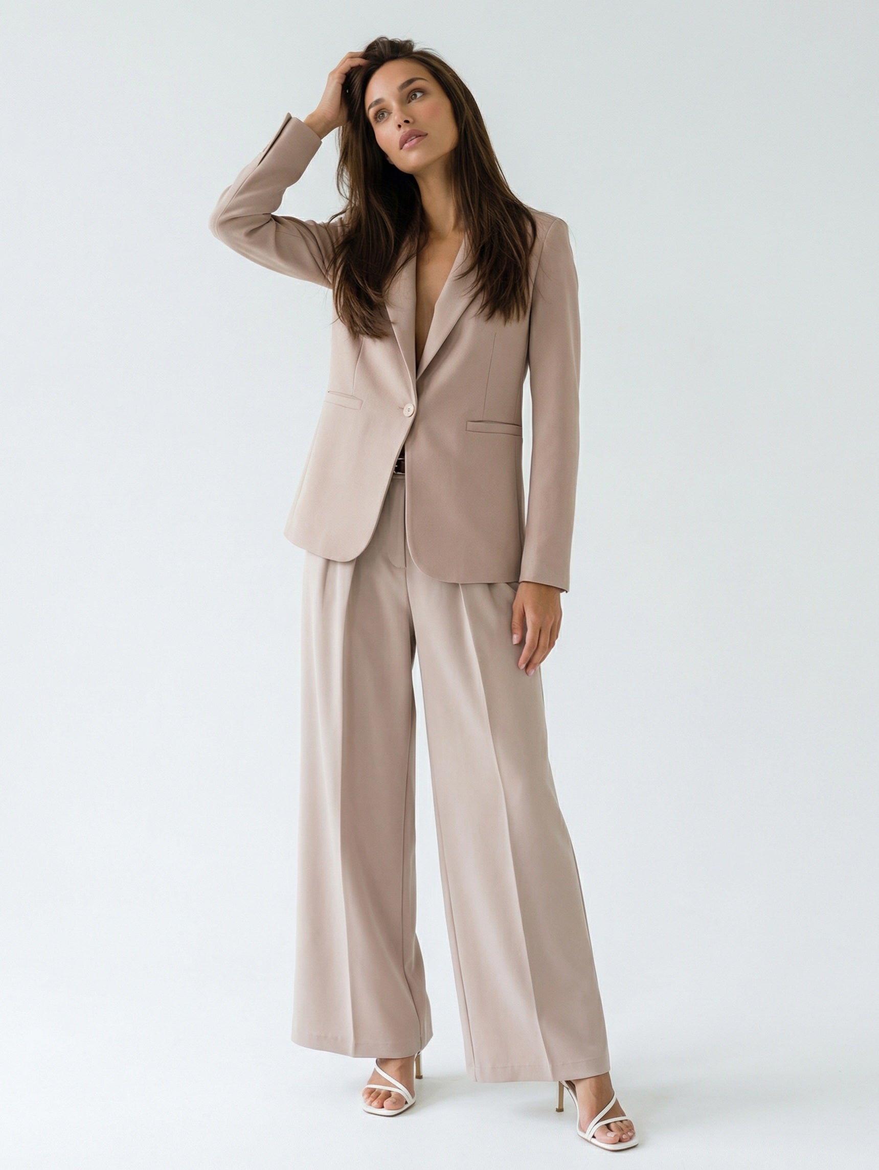 Pantalone Aurora - Rosa Cipria donna