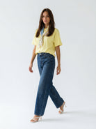 Jeans Marta – wide leg denim medio donna
