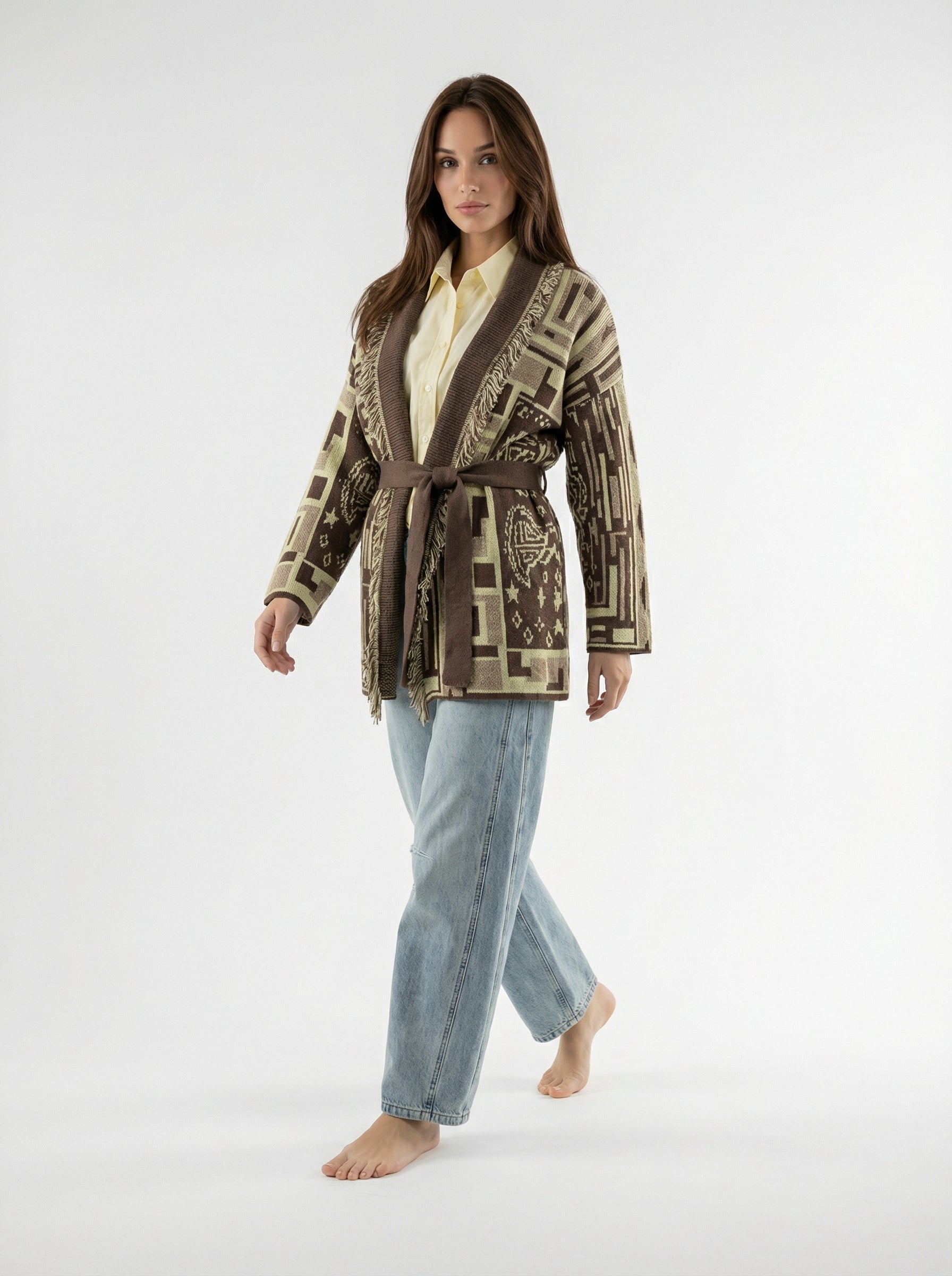 Jeans Chloe wide leg – Denim chiaro donna