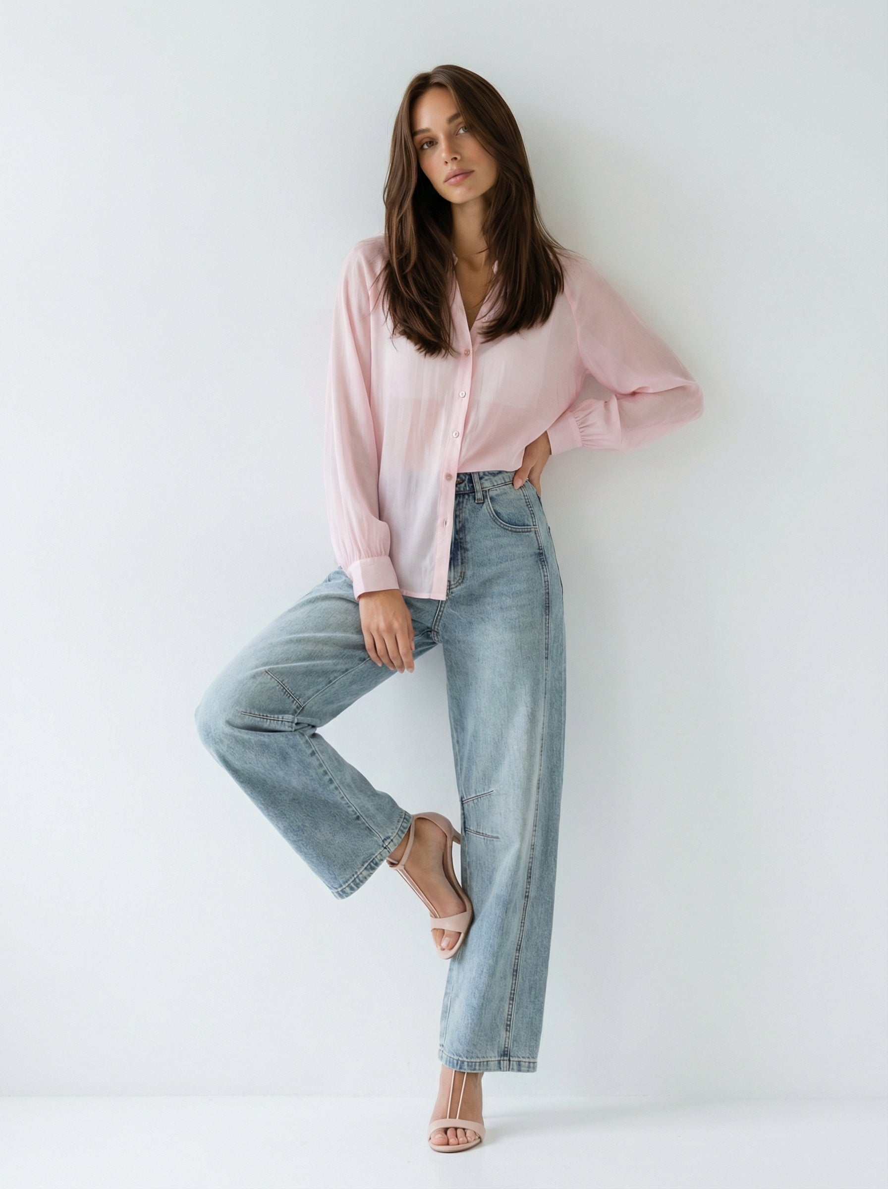 Camicia Althea – Rosa donna