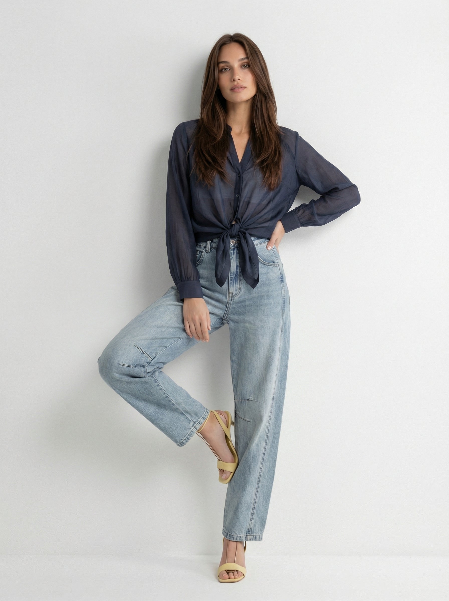 Camicia Althea – Blu donna