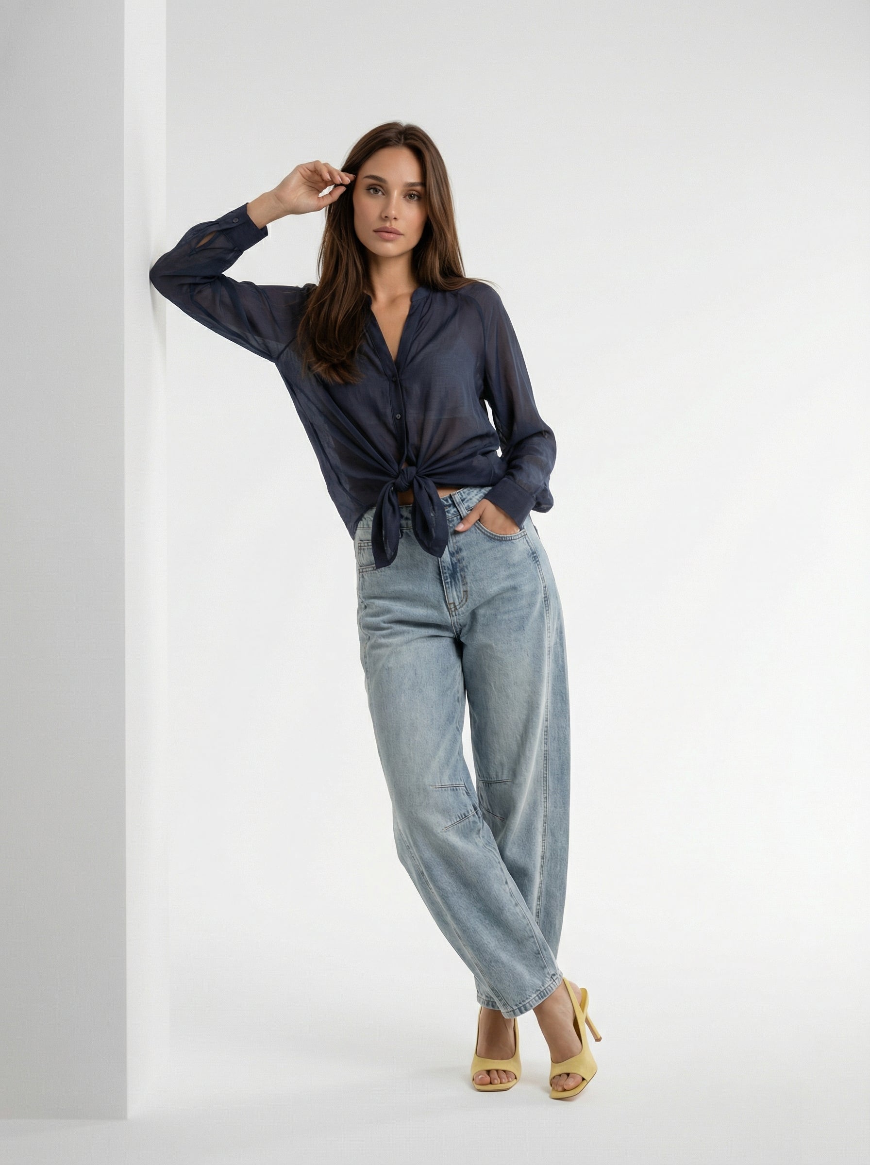 Camicia Althea – Blu donna