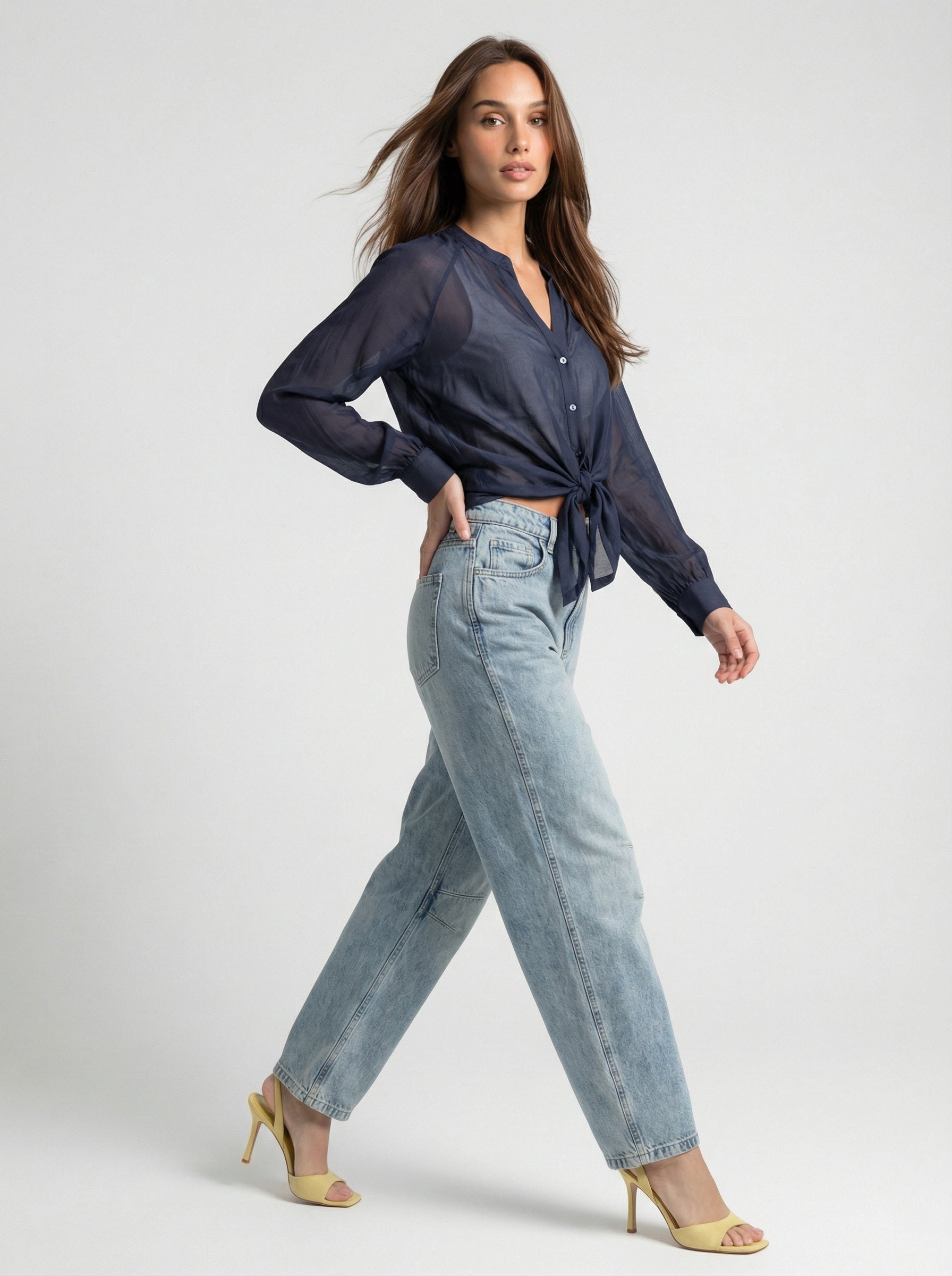 Camicia Althea – Blu donna