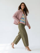 Trapuntina Iris leggera imbottita – Rosa donna