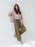 Trapuntina Iris leggera imbottita – Rosa donna