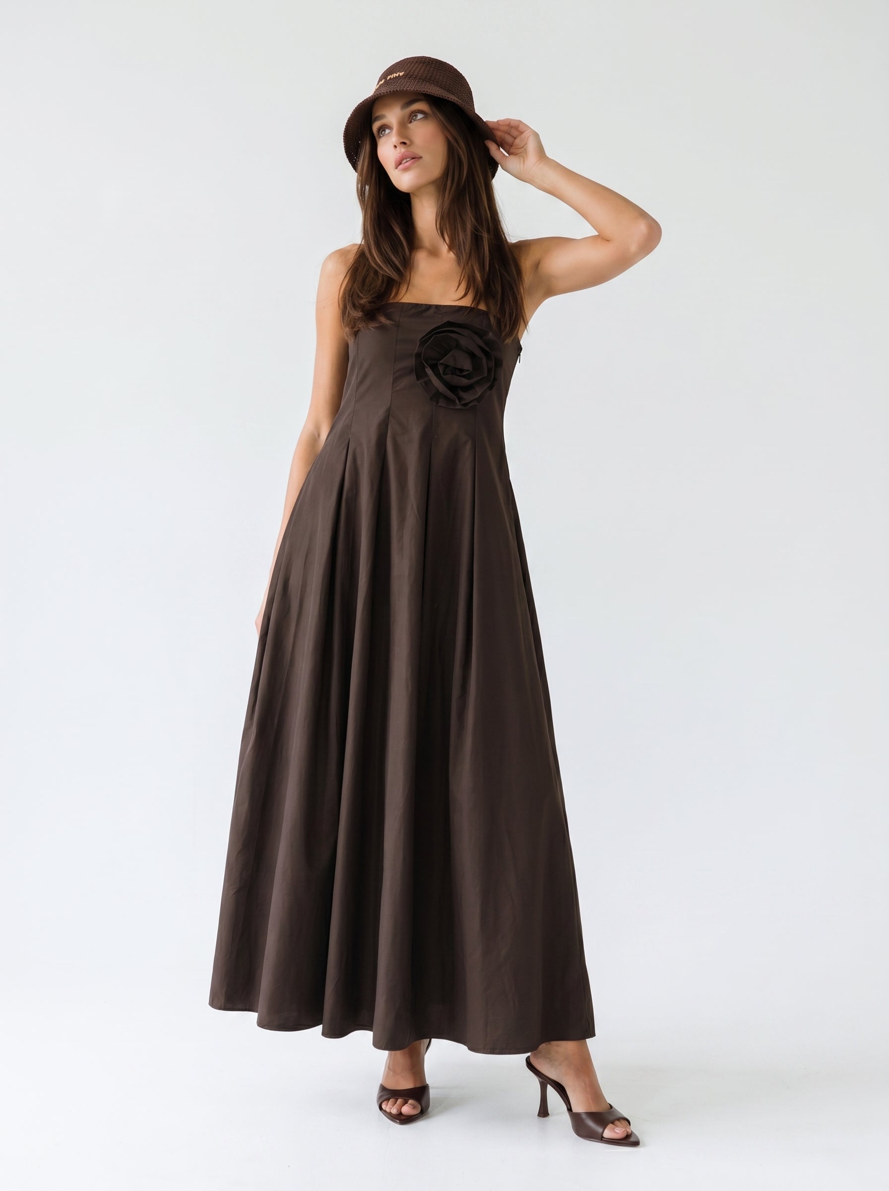 Abito Sandy - Marrone donna