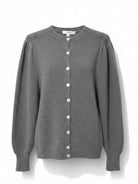 Mavi – Cardigan morbido in lana Grigio donna