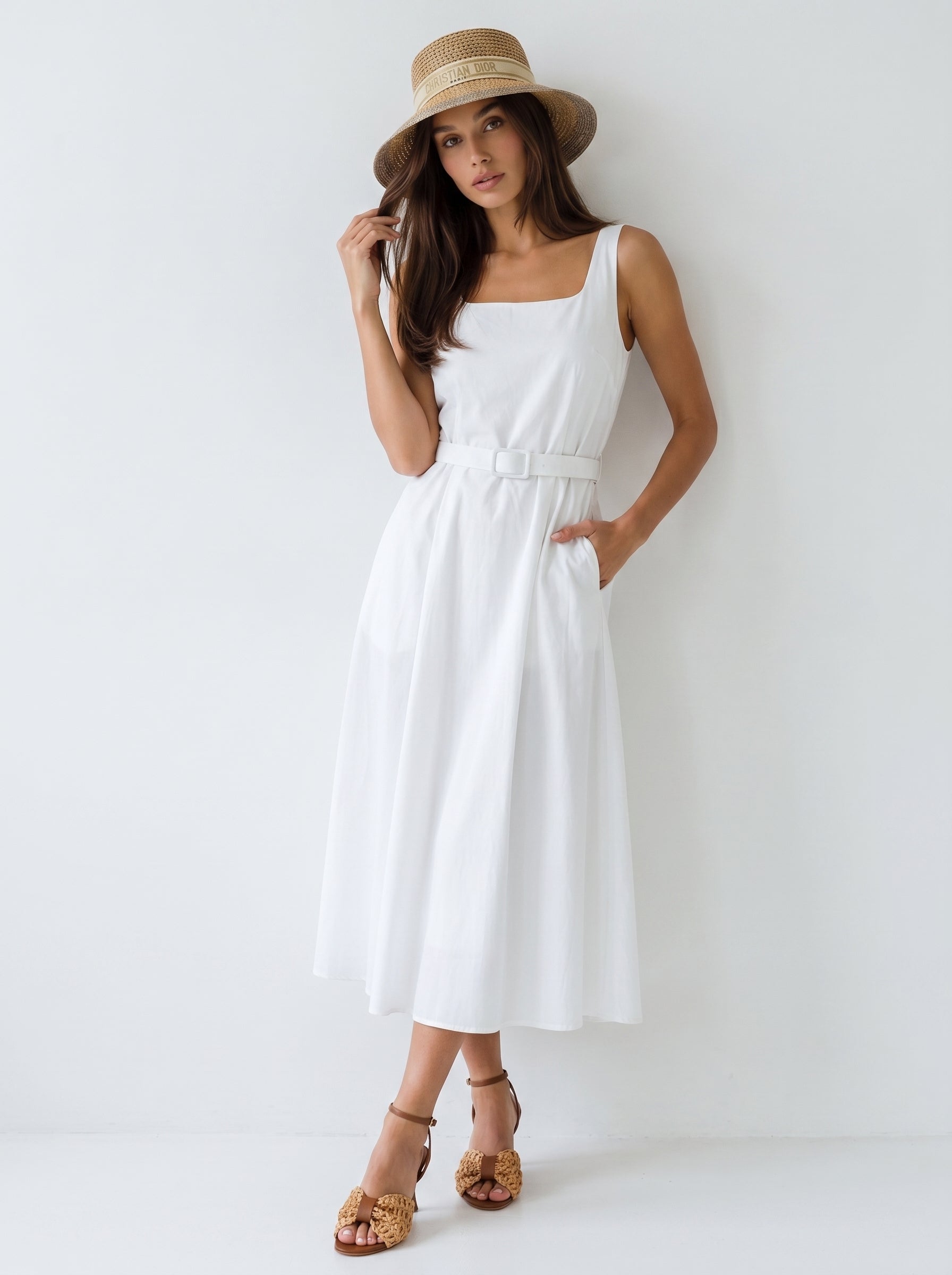 Abito Sakura - Bianco donna