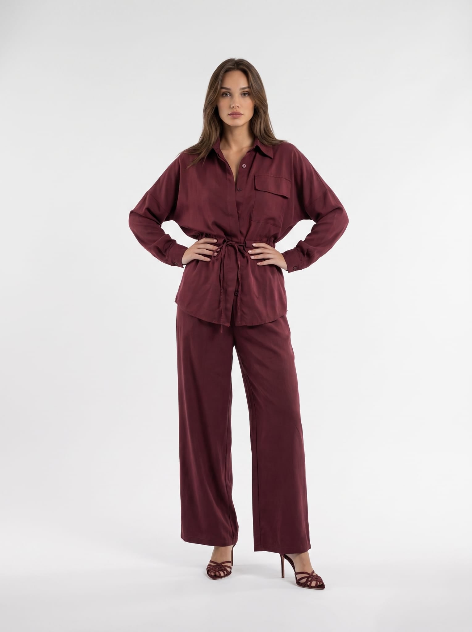 Coordinato Thalia - Bordeaux Coordinato donna