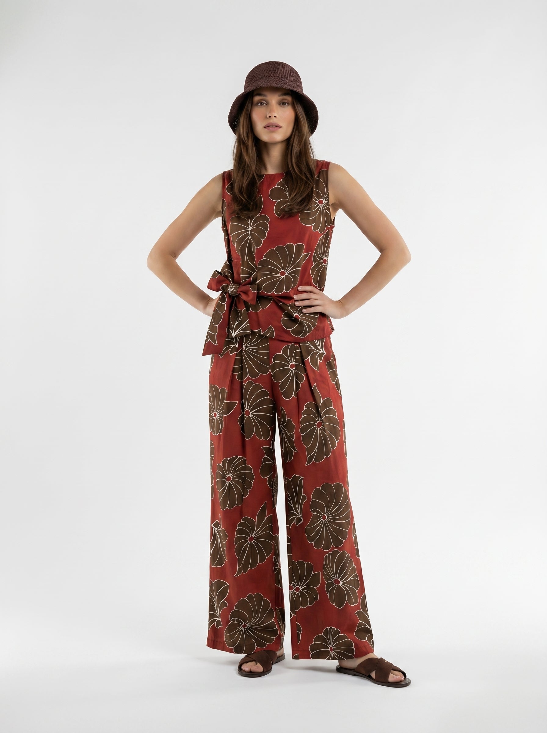 Camicia Amal - Bordeaux donna