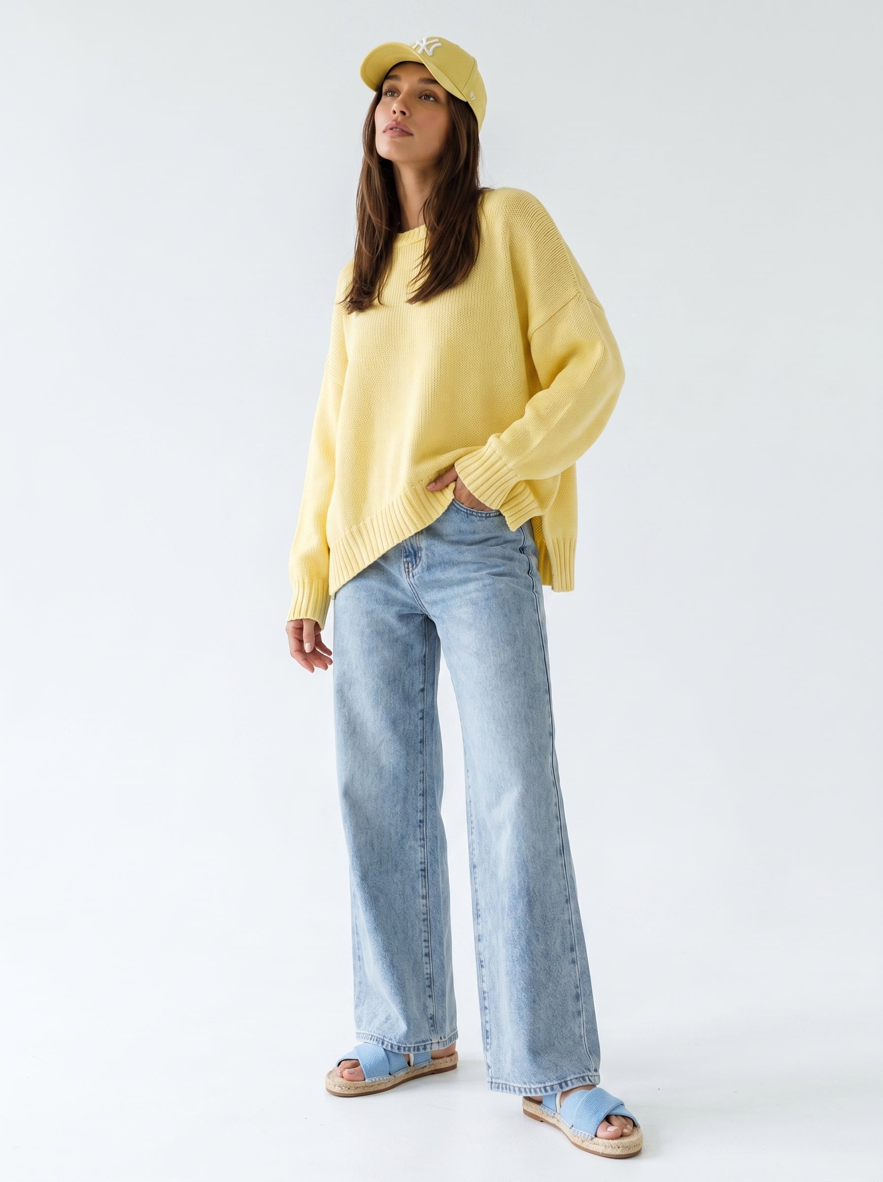 Maglia Nadia – Giallo donna